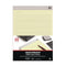 TRU RED™ Notepads, Narrow Rule, 50 Canary Yellow 8.5 x 11.75 Sheets, 6/Pack (TUDTR59921) Pack of 6