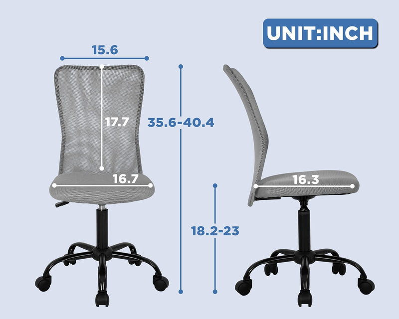 Ergonomic Mesh Office Chair with Lumbar Support