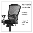 Alera® Alera Linhope Chair, Supports Up to 275 lb, Black Seat/Back, Black Base (ALELH42B14) Each