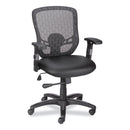 Alera® Alera Linhope Chair, Supports Up to 275 lb, Black Seat/Back, Black Base (ALELH42B14) Each