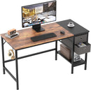 47″ Desk with Drawers and Shelves for Home Office